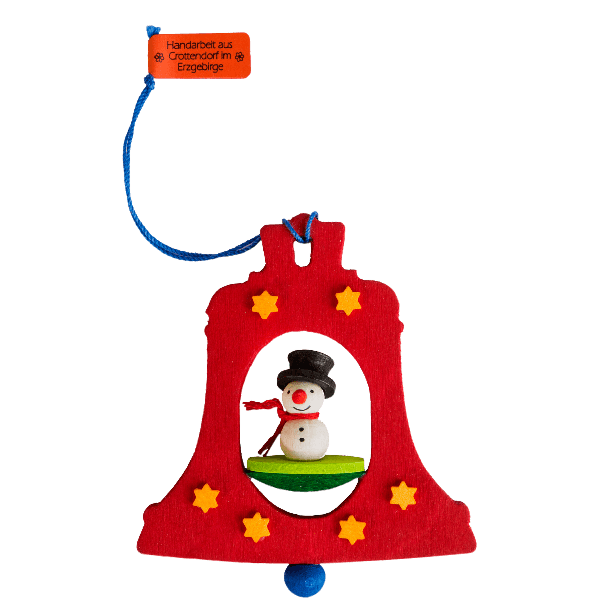 Bell with miniature figures Ornament