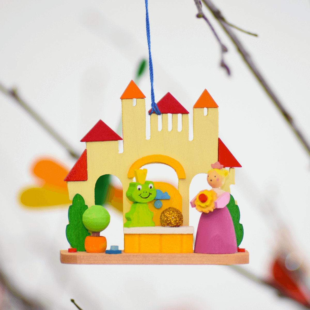 Fairy Tale Ornament 'Frog King'