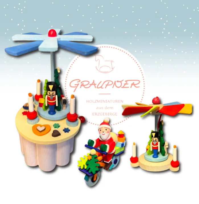 Graupner Holzminiaturen Produktkatalog 2026 – Holzkunst aus dem Erzgebirge