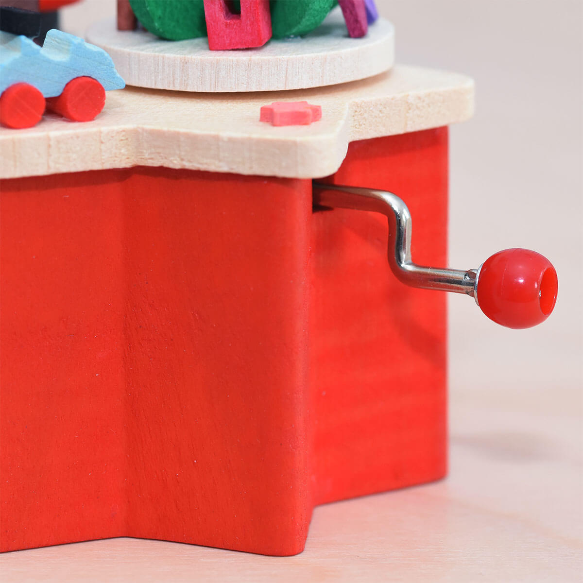 Music Box with Crank 'Santa Claus'