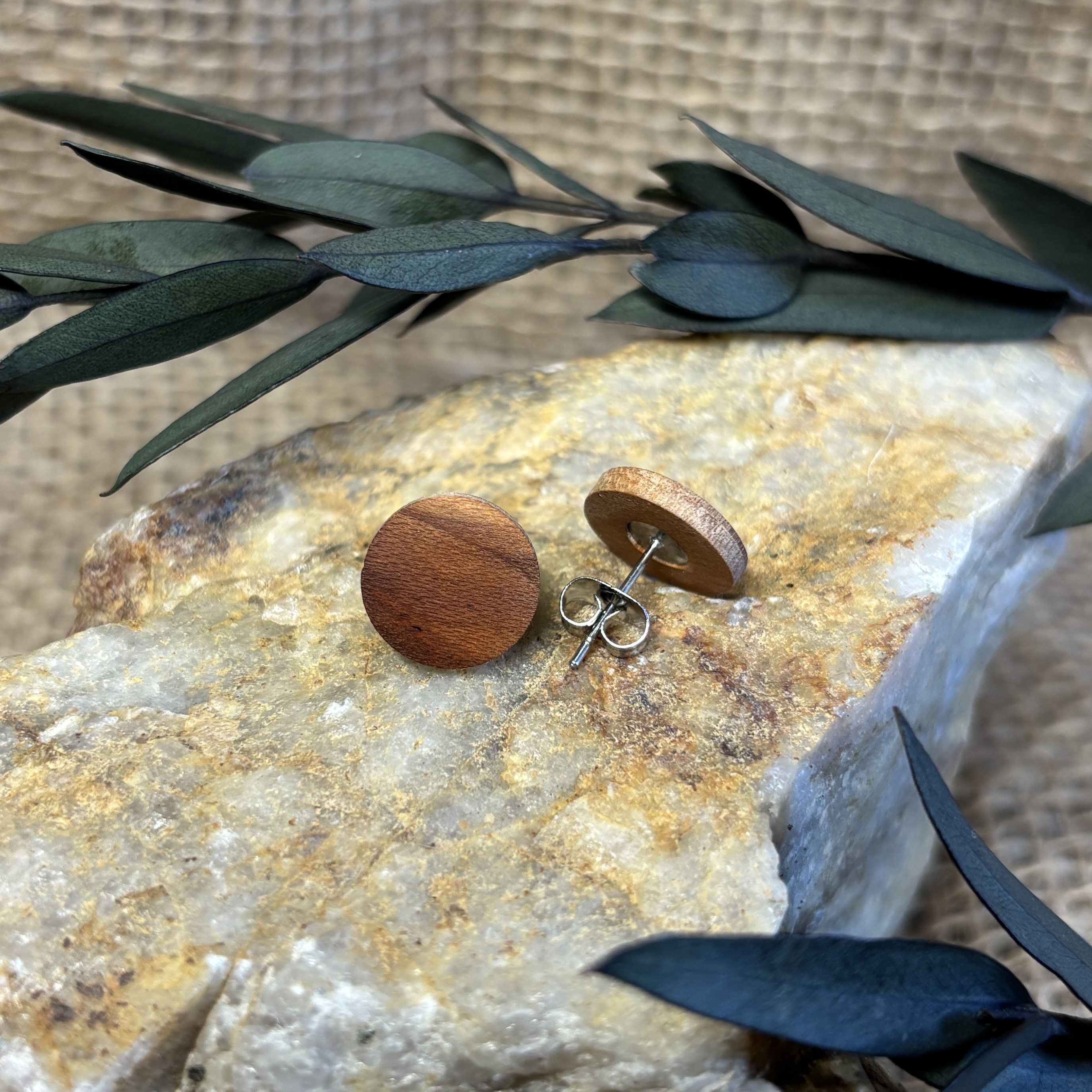 Ohrringe Kreis 12mm