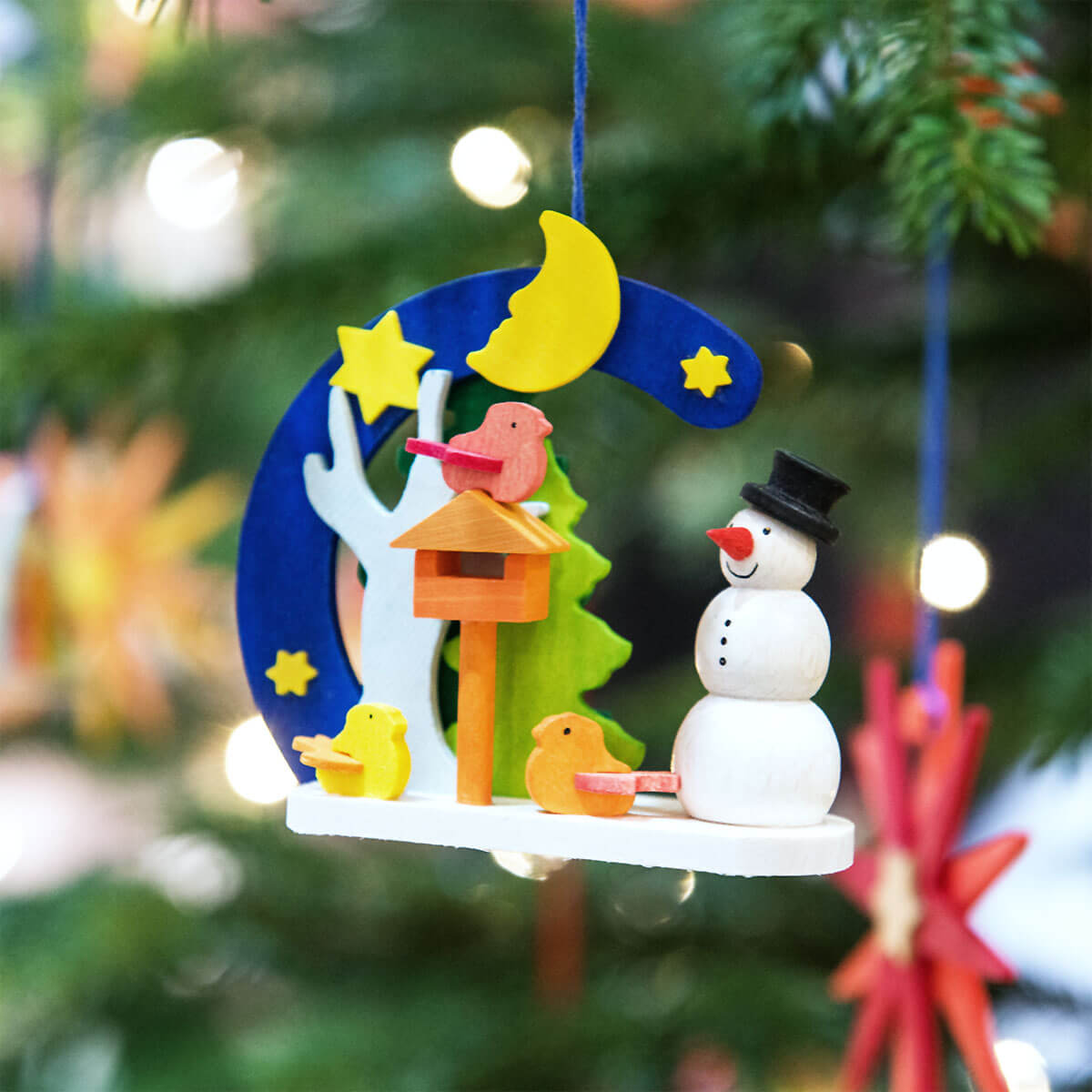 Arch 'Snowman' Ornament with deer